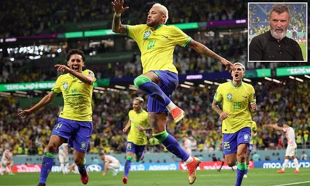 Brazil dispenses with dance routine after Neymar's extra time goal