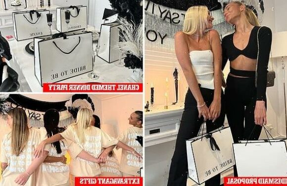 Bride spends over $4500 to propose to bridesmaids
