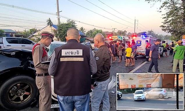 British pensioner and boyfriend killed in horror car crash in Thailand