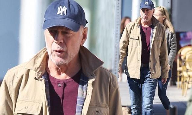 Bruce Willis steps out for lunch in LA amid his battle with aphasia