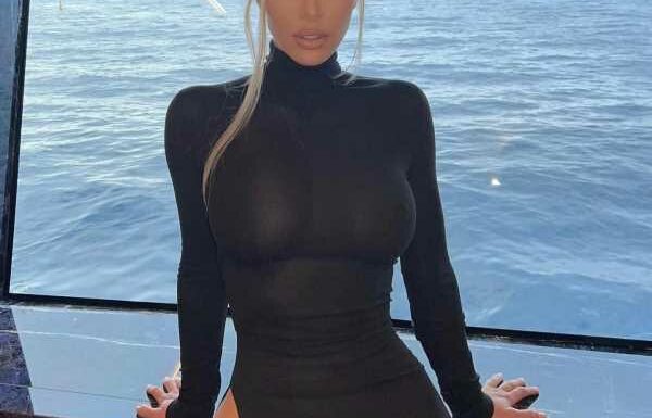 Channel Kim Kardashian in This Ultra-Soft Skims Dress — Shop Now