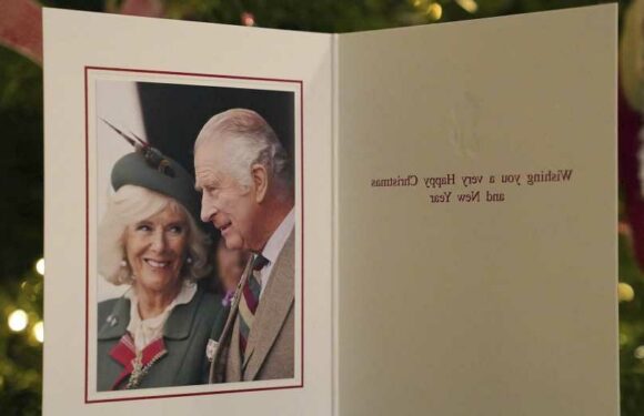 Charles and Camilla Send 1st Christmas Card as King and Queen Consort