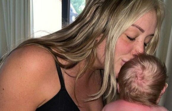 Charlotte Crosby announces baby Albas godparents in emotional post