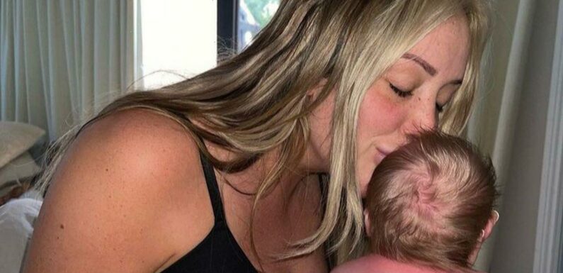 Charlotte Crosby announces baby Albas godparents in emotional post
