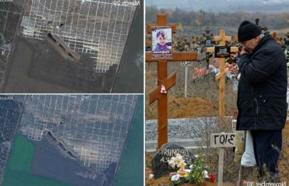 Chilling expansion of Mariupol's 'mass graves' marked only by numbers as thousands killed in Putin's bloody siege | The Sun