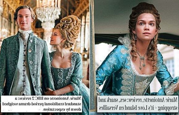 Critics pan 'historically inaccurate' Marie Antoinette biopic series
