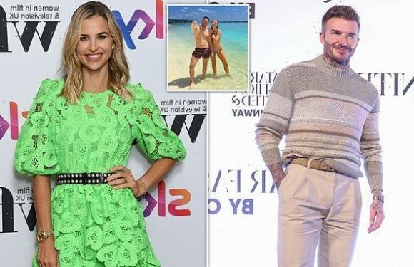 David Beckham snaps back at Vogue Williams after Qatar deal criticism
