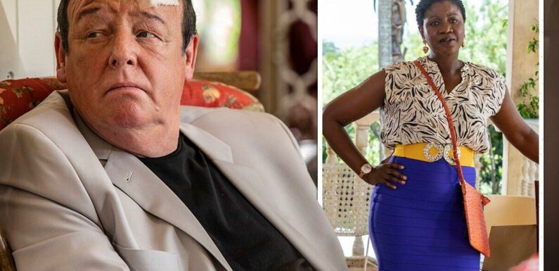 Death in Paradise’s Darlene pays tribute to ‘brilliant’ Les Dennis