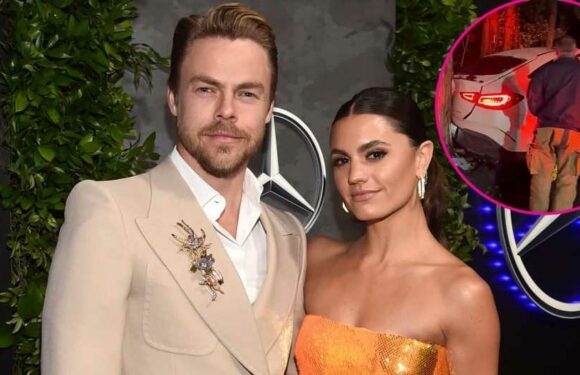 Derek Hough and Fiancee Hayley Erbert 'Both OK' After 'Scary' Car Accident