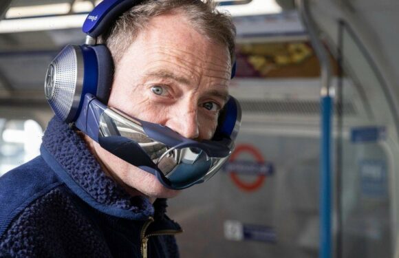 Dyson’s unusual dystopian ‘gas mask’ headphones to go on sale in March for £750