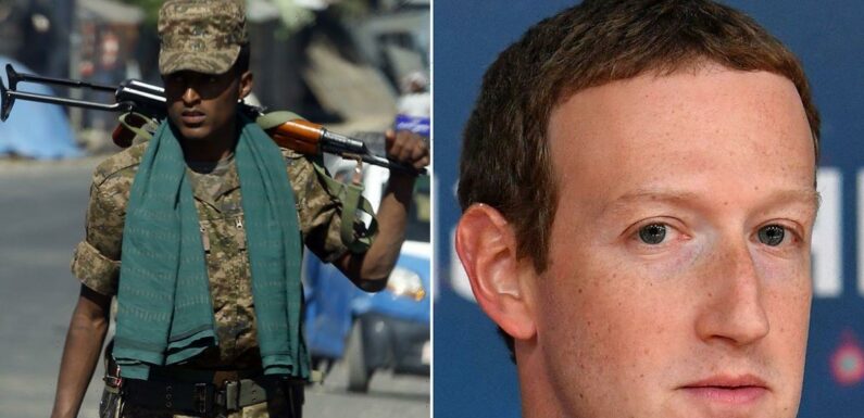 Facebook accused of ‘inflaming’ civil war in Africa as Meta sued for £1.6billion