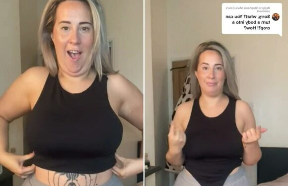 Fashion fans go wild for woman's hack, where she turns a bodysuit into a crop top & it's so quick and easy | The Sun