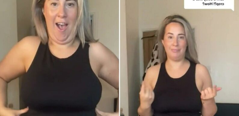 Fashion fans go wild for woman's hack, where she turns a bodysuit into a crop top & it's so quick and easy | The Sun