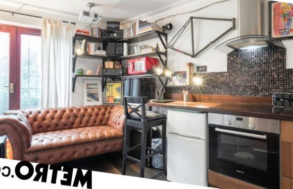 Finally, a studio flat we wouldn't mind living in, boasting its own steam room