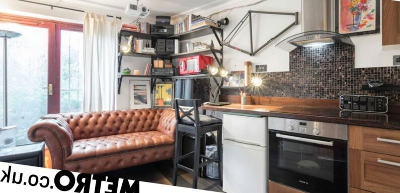 Finally, a studio flat we wouldn't mind living in, boasting its own steam room