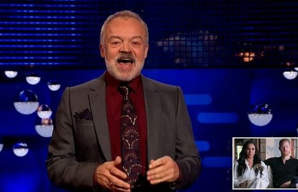 Graham Norton's X-rated joke at the royal family's expense