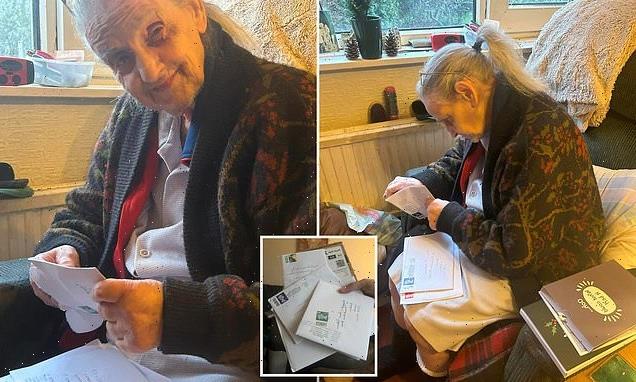 Grandmother who missed receiving Christmas cards is sent hundreds