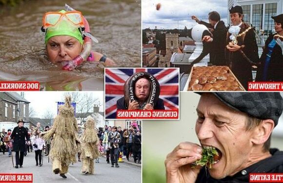 How Britain's centuries-old weird and wonderful traditions are alive