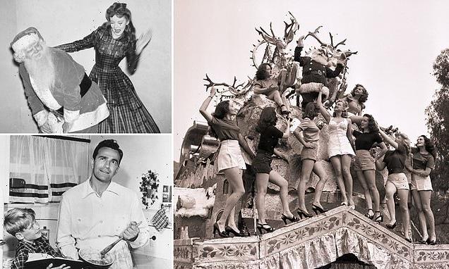 How the stars of the Golden Age of Hollywood celebrated the holidays