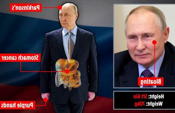 How ‘critically ill’ Putin was left a twitching, bloated & unstable mess | The Sun