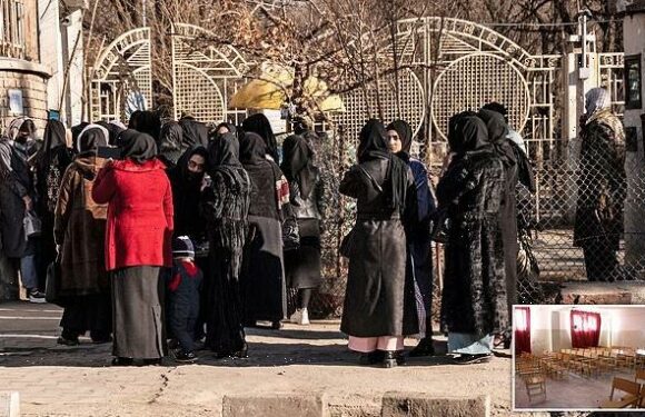 Hundreds of young women are turned away from Afghan universities