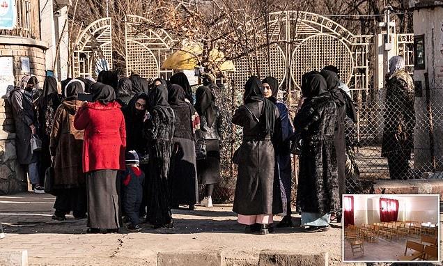 Hundreds of young women are turned away from Afghan universities