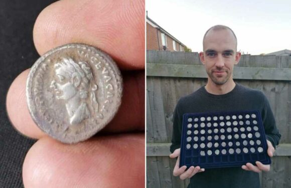 I found an amazing hoard of 337 Roman coins worth up to £60k – now I'm selling them to buy a HOUSE | The Sun