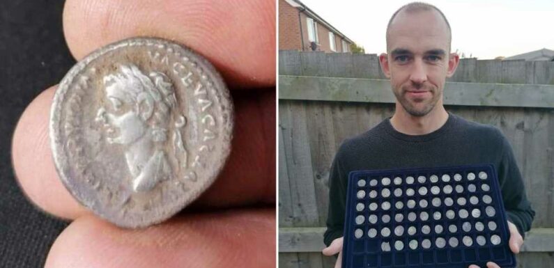 I found an amazing hoard of 337 Roman coins worth up to £60k – now I'm selling them to buy a HOUSE | The Sun