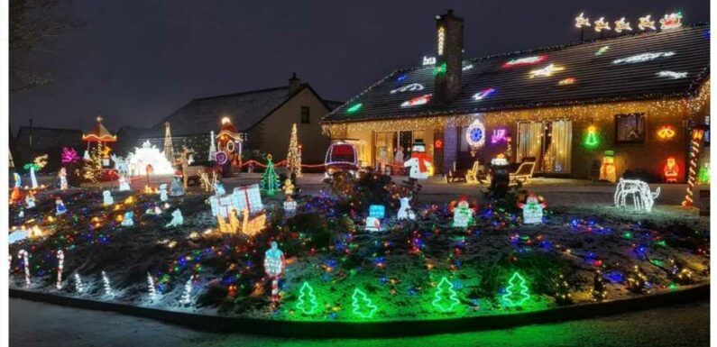 I love Christmas so much I have 200k festive lights in my garden – they cost £200 to run but my granny pays bill | The Sun