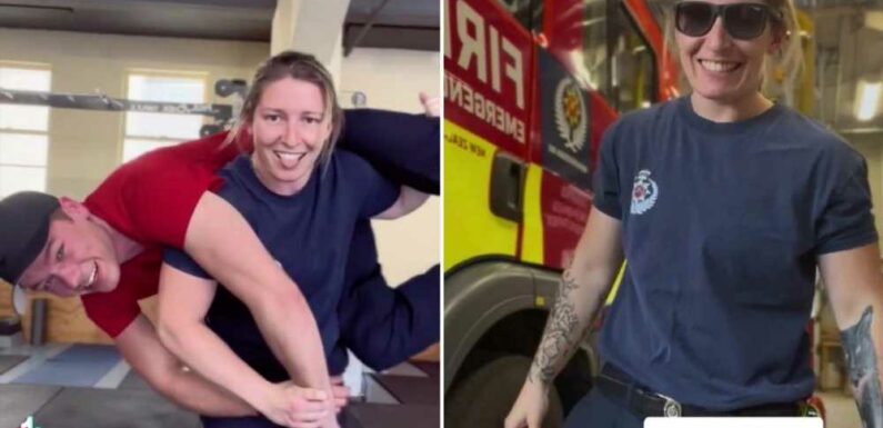 I’m a female firefighter – men think I'm too weak for the job but women want me to save them | The Sun