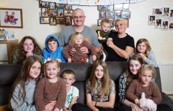 I’m a mum-of-12, we all squeeze into our four-bed house, my weekly shop costs £320 & I spent £2.5k on Christmas presents | The Sun