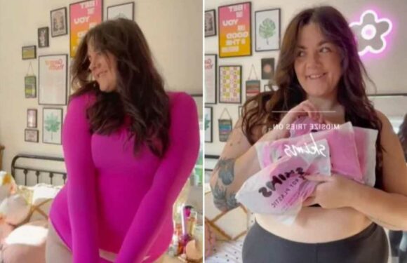 I’m size 16 and tried on loads of Kim Kardashian’s SKIMS – I was sceptical but the results were surprising | The Sun