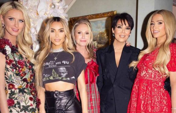 Inside Kathy Hilton's Lavish Holiday Party — And the Kim Kardashian Outfit that Has Everyone Talking
