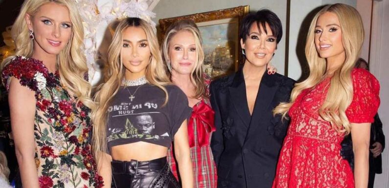 Inside Kathy Hilton's Lavish Holiday Party — And the Kim Kardashian Outfit that Has Everyone Talking