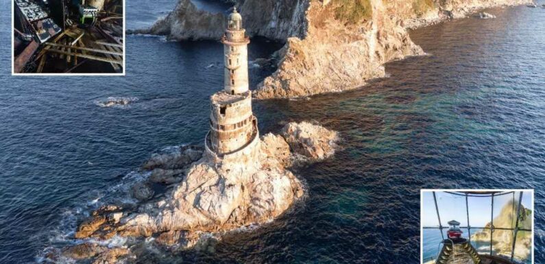 Inside creepy abandoned 'nuclear powered' lighthouse that’s left to rot on a remote chunk of rock | The Sun