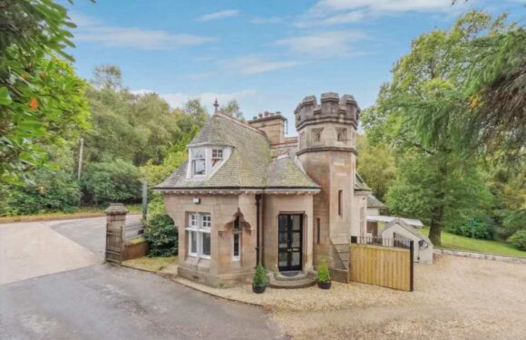 Inside incredible octagonal house attached to a CASTLE – and it could be yours for just £485,000 | The Sun