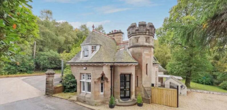 Inside incredible octagonal house attached to a CASTLE – and it could be yours for just £485,000 | The Sun