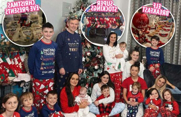 Inside the Radford's Christmas traditions from piles of presents BEFORE Christmas day to a £400 lunch with three turkeys | The Sun