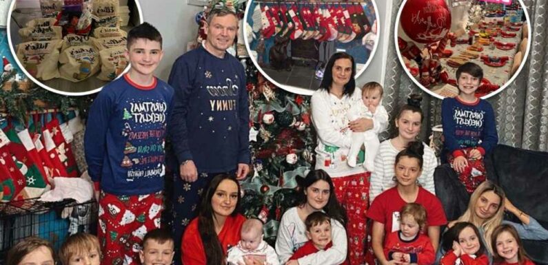 Inside the Radford's Christmas traditions from piles of presents BEFORE Christmas day to a £400 lunch with three turkeys | The Sun