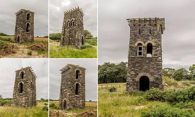 Isle of Man water tower with planning to be a Grand Design is for sale