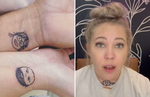 I'm a tattoo artist and inked a couple after they'd just got engaged – but when I heard the whole story I  regretted it | The Sun