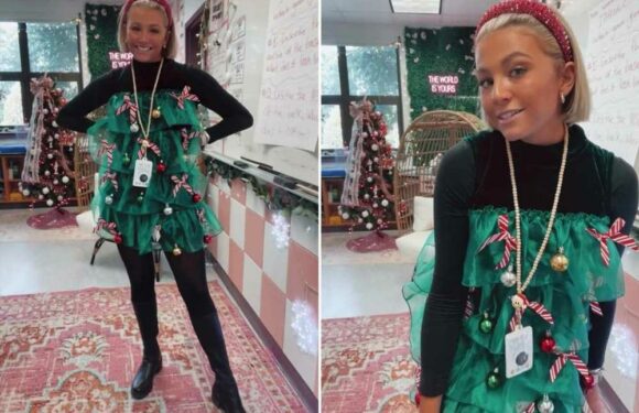 I'm a teacher & wore a cute Christmas dress but everyone said it's too short… my school doesn't have a dress code though | The Sun