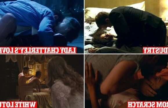JACI STEPHEN plunges into the oceans of highly graphic sex on TV