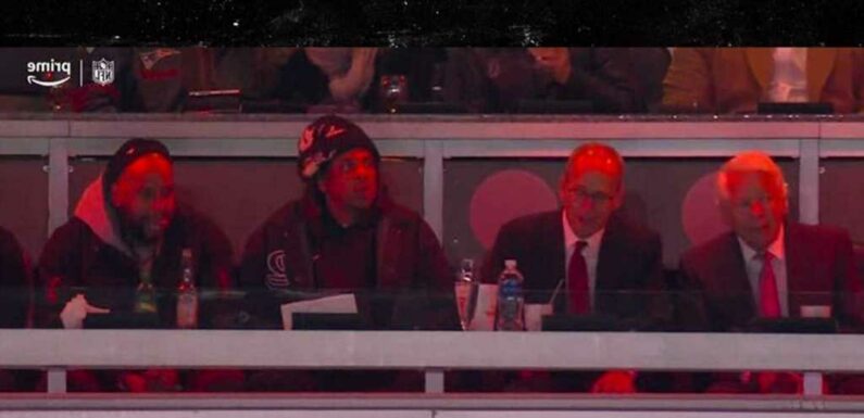 Jay-Z Hits Patriots Game, Sits With Robert Kraft In Owner's Suite