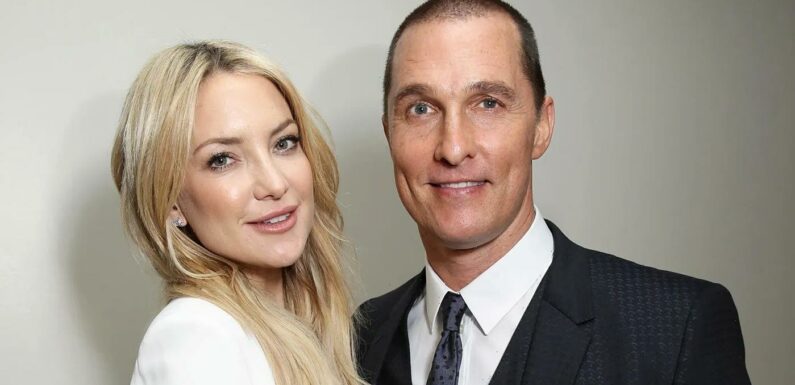 Kate Hudson Says Shirtless Matthew McConaughey Cheered Her Up After Divorce