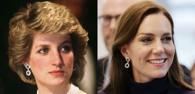 Kate Middleton Uses Her Jewelry to Honor Princess Diana in Boston