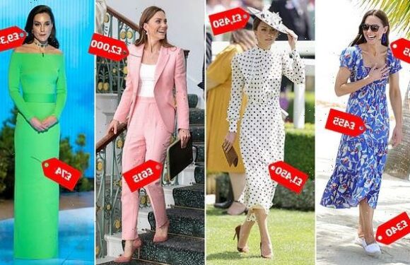 Kate Middleton wore £176,664 of new clothes in 2022