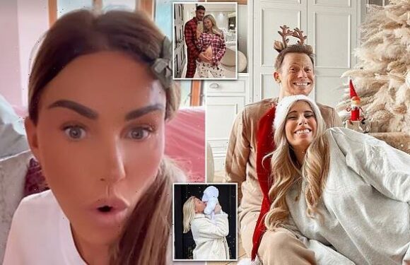 Katie Price and Stacey Solomon lead the Christmas Eve celebrations