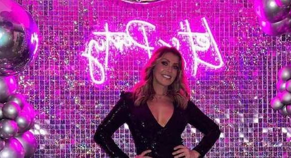 Kym Marsh surprised with Strictly-themed party including Graziano cut-out