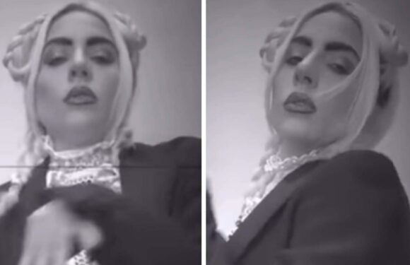 Lady Gaga Undergoes Addams Family Transformation for 'Bloody Wednesday' TikTok Challenge